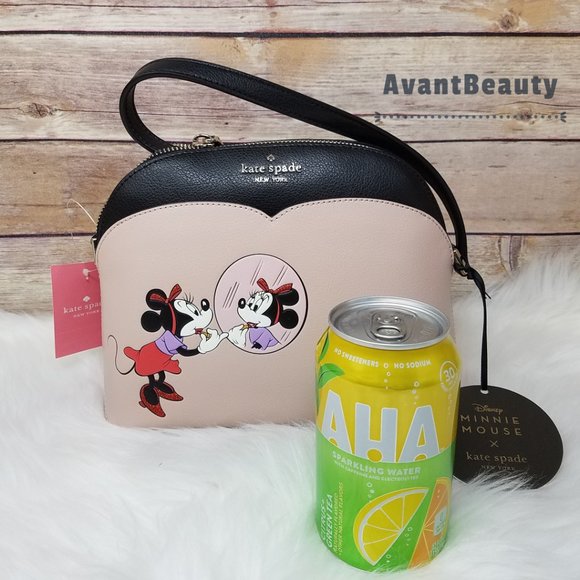 Kate spade Minnie Crossbody Disney KSNY Black Red - Picture 5 of 16